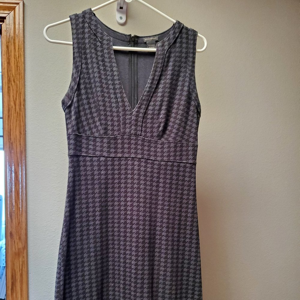 Banana Republic, shell dress, black/gray, size 2
